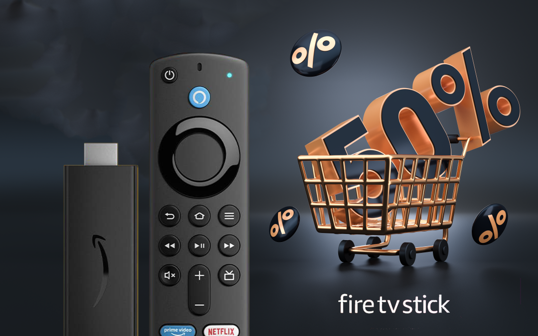 Fire TV Stick with Alexa Voice Remote: 50% Off for a Limited Time