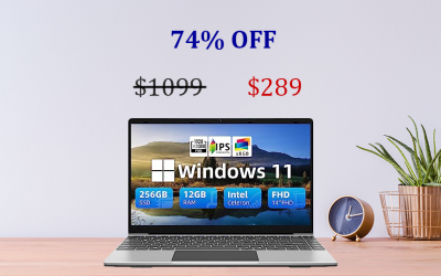 Jumper S5 Laptop: Lightweight, Full HD Display, Windows 11